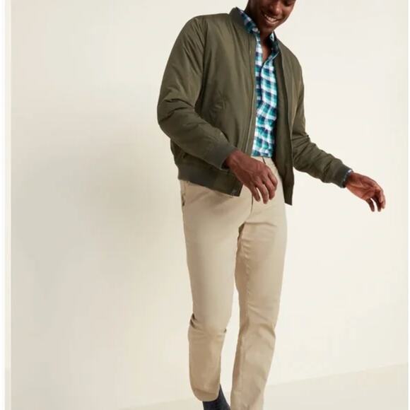 Old Navy Ultimate Tech Slim Fit Size 28 x 34 Khaki - Picture 1 of 5